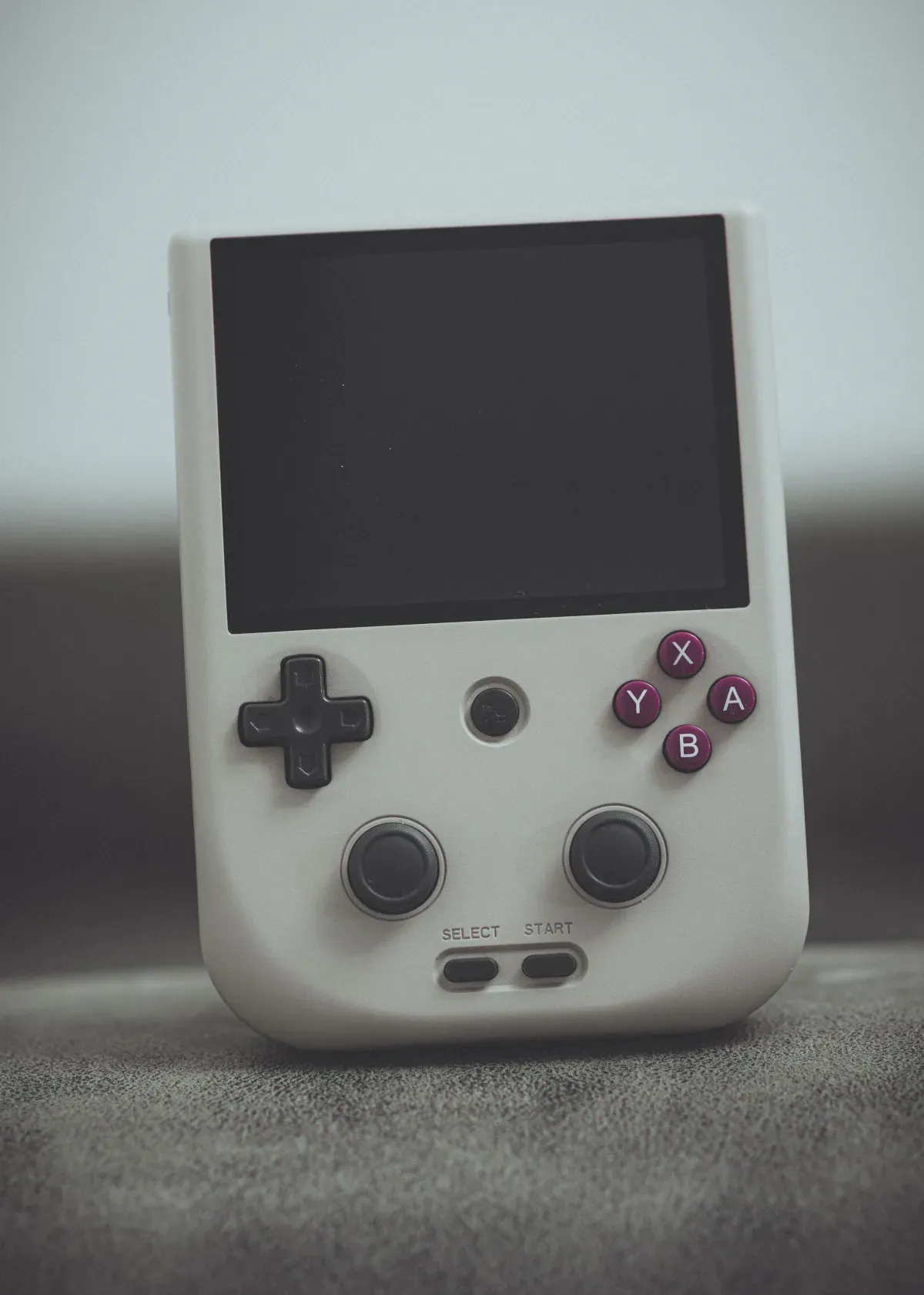 A vintage egg-shaped handheld device, the format that started the virtual pet craze